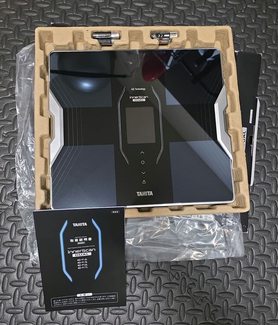 【新品未使用】TANITA 体組成計 RD-914L-BK Bluetooth