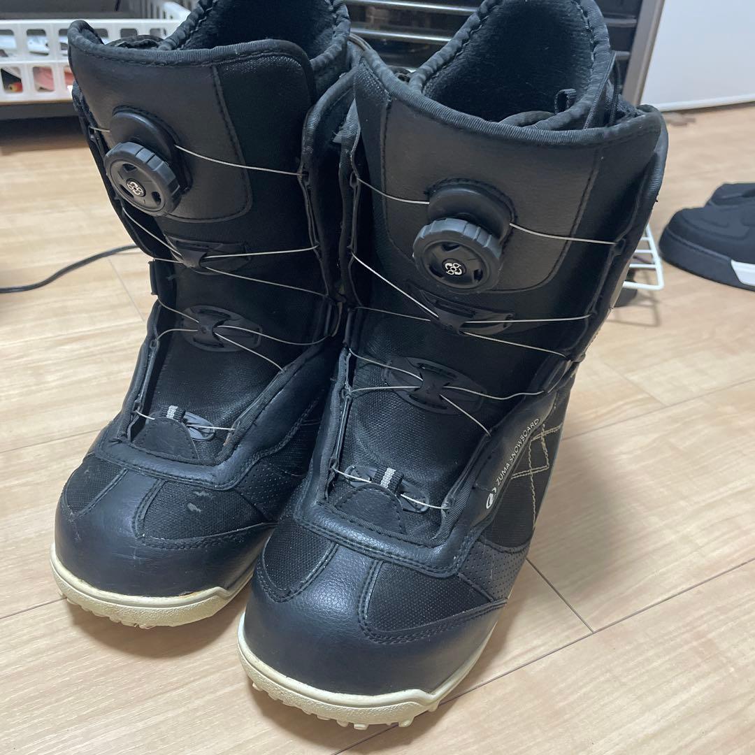 ZUMA スノーボードブーツ 26.5cm ブラック