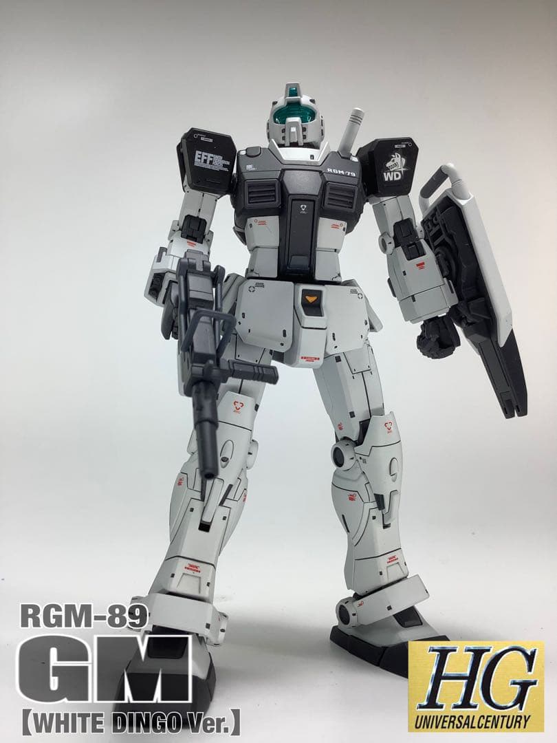 HG RGM-89 ジム【ホワイト・ディンゴ隊仕様】塗装済完成品