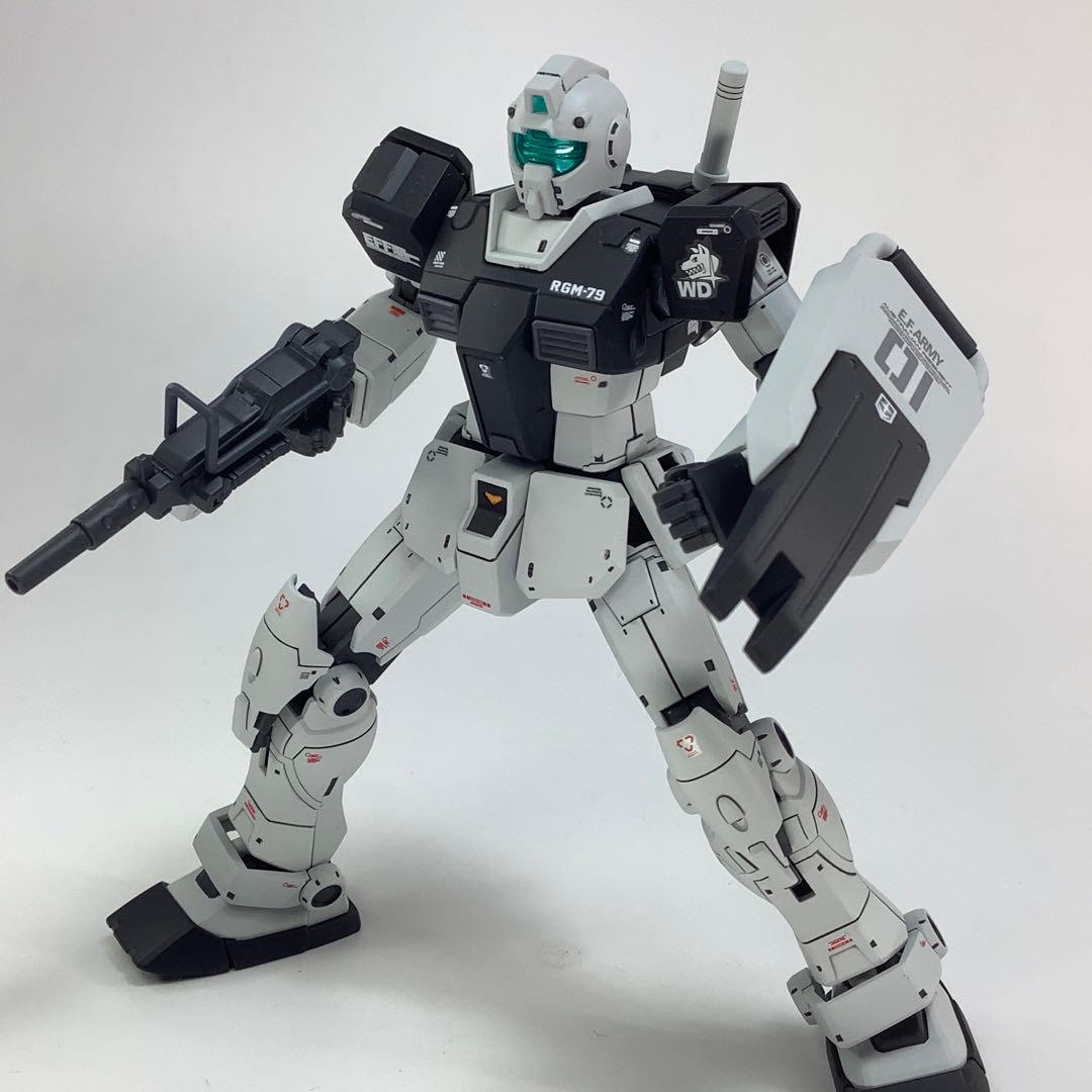 HG RGM-89 ジム【ホワイト・ディンゴ隊仕様】塗装済完成品