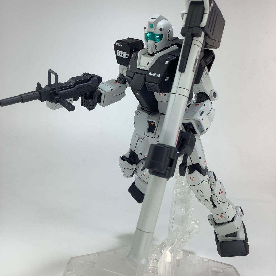 HG RGM-89 ジム【ホワイト・ディンゴ隊仕様】塗装済完成品