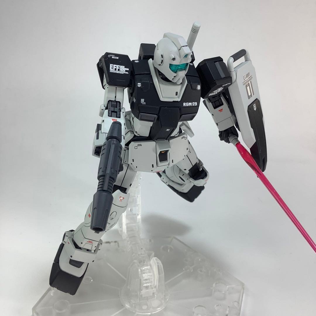 HG RGM-89 ジム【ホワイト・ディンゴ隊仕様】塗装済完成品