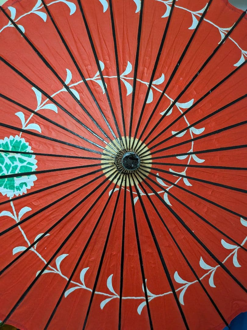 海外コレクター向け女性用優美ＪＡＰＡＮ着物＆日本和傘ペア２点セットコレクション