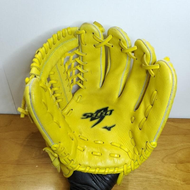 ミズノ セレクトナイン SELECT9 限定カラー 良品 児童用 軟式グローブ