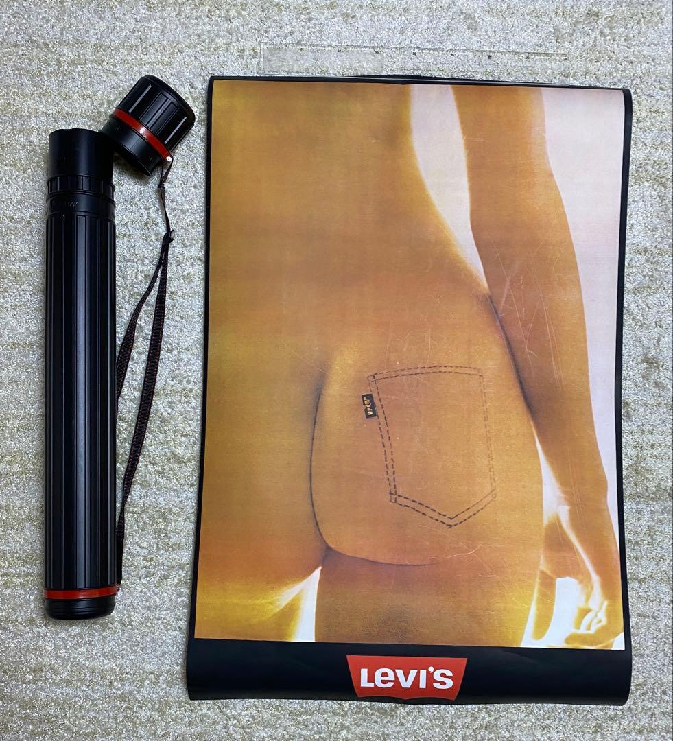 Levi's ポスター ビンテージ Ida Van Bladel 1971年