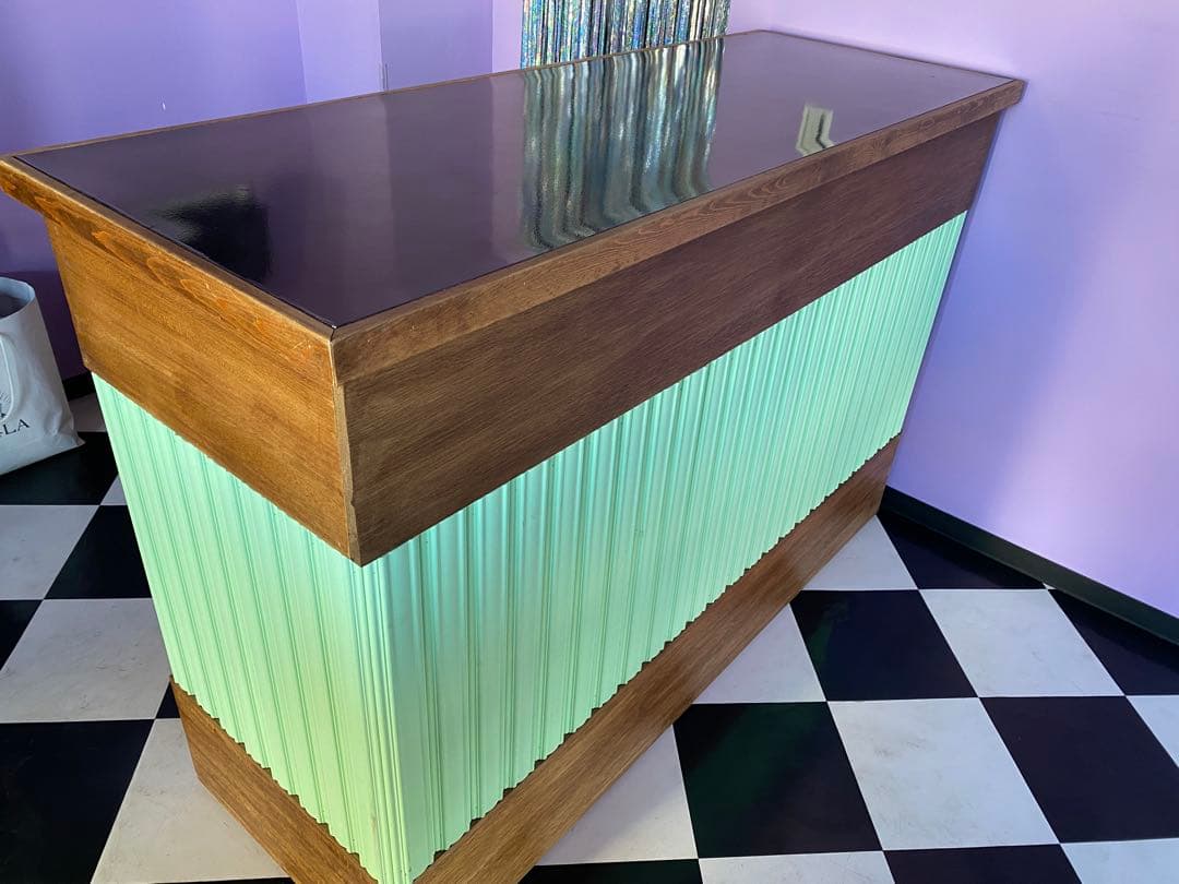 店舗用 1950's アンティーク調 レジカウンター カウンター