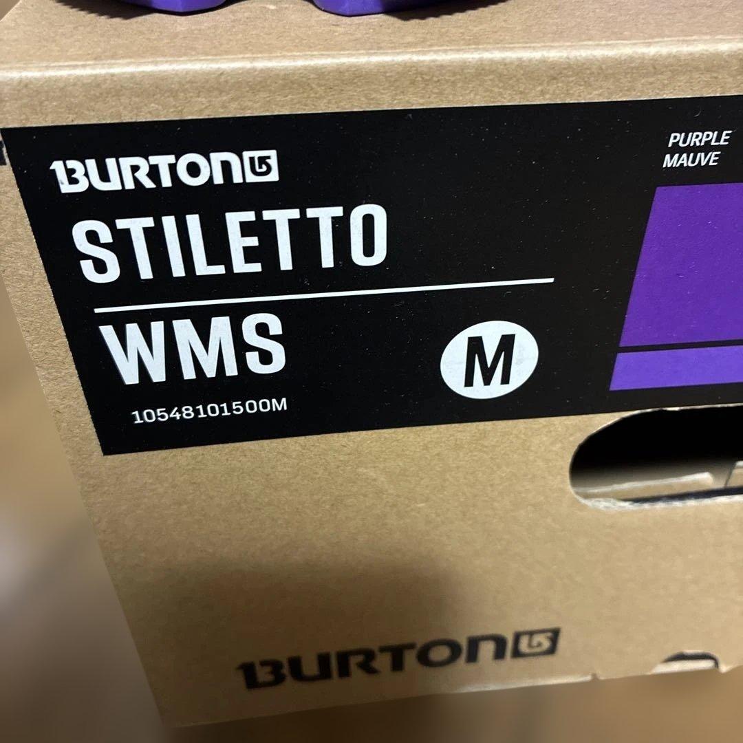 《確認用》Burton STILETTO ウィメンズ　Mサイズ　バインディング