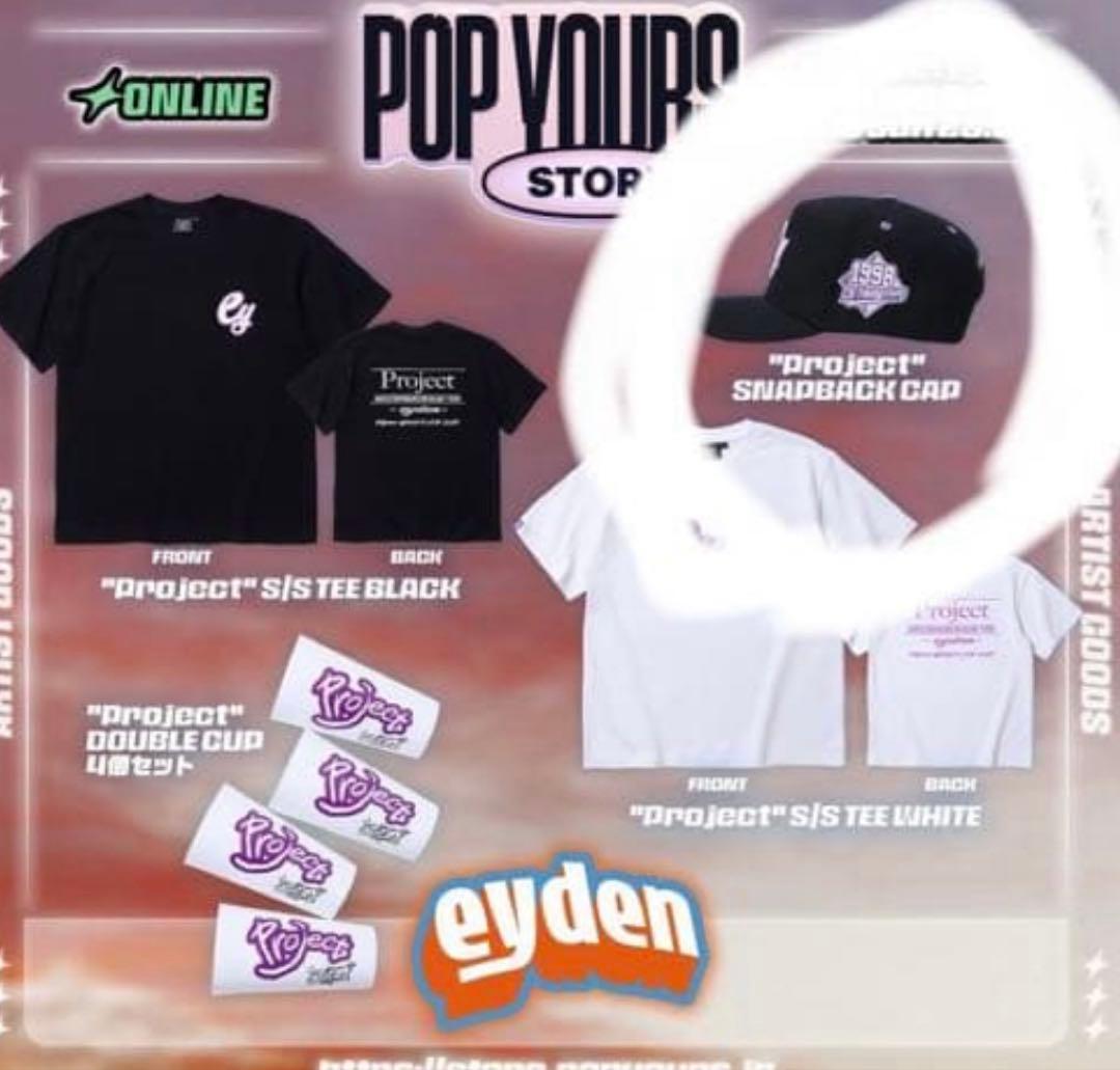 eydenキャップ　篠塚辰樹着用