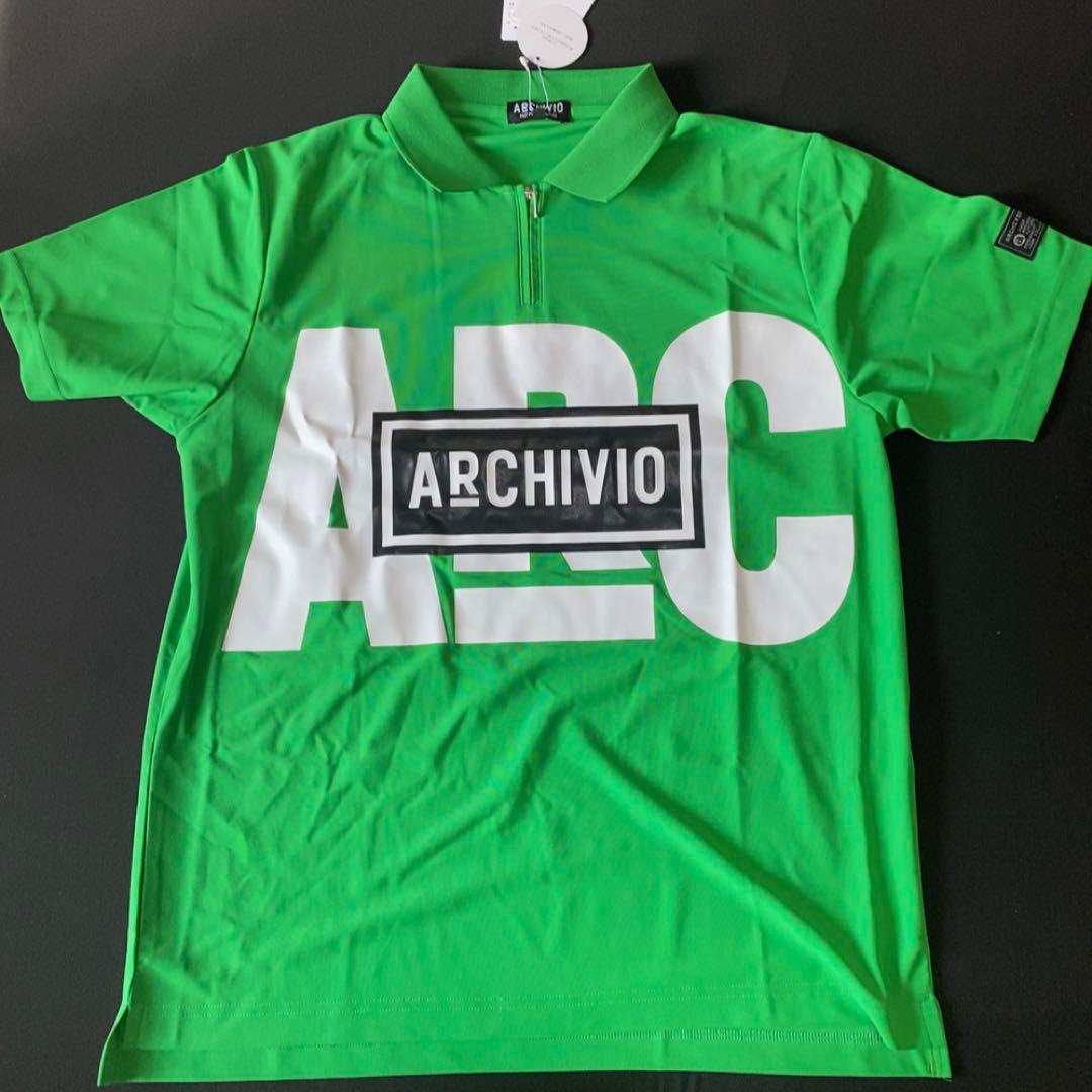 【新品未使用】ARCHIVIO 吸汗速乾 半袖ポロシャツ サイズ46