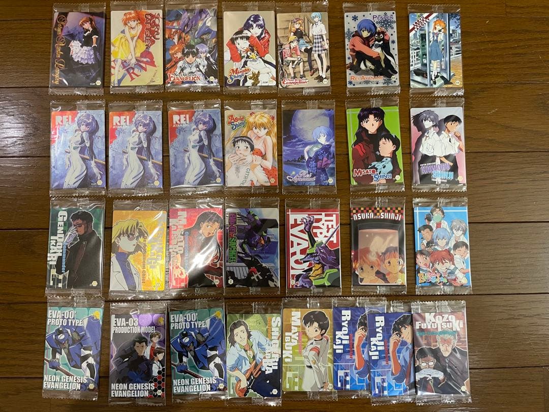 エヴァンゲリオン ウエハース　カード　29枚