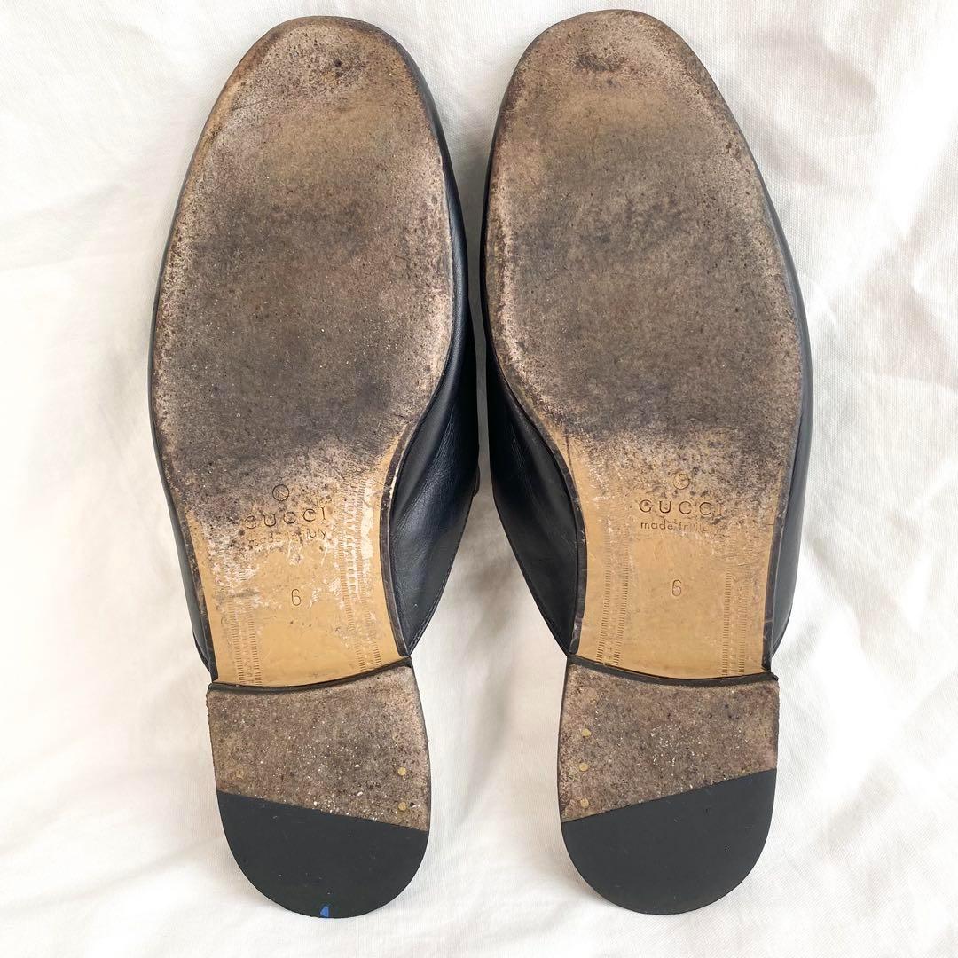 【美品】GUCCI グッチ プリンスタウン ホースビットローファー 25cm