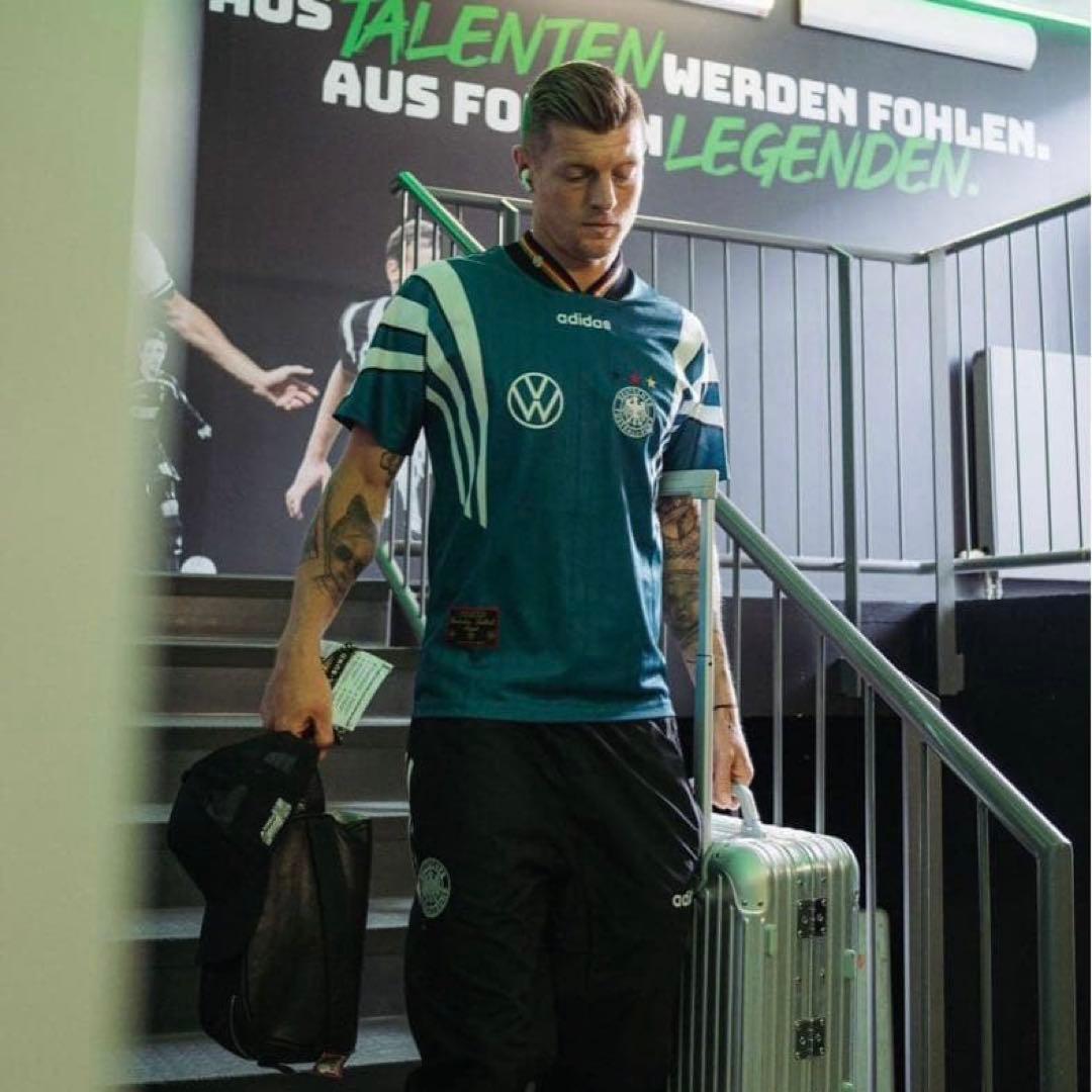 【★ドイツ代表】 adidas 古着 サッカー レトロ ユニフォーム XL 半袖