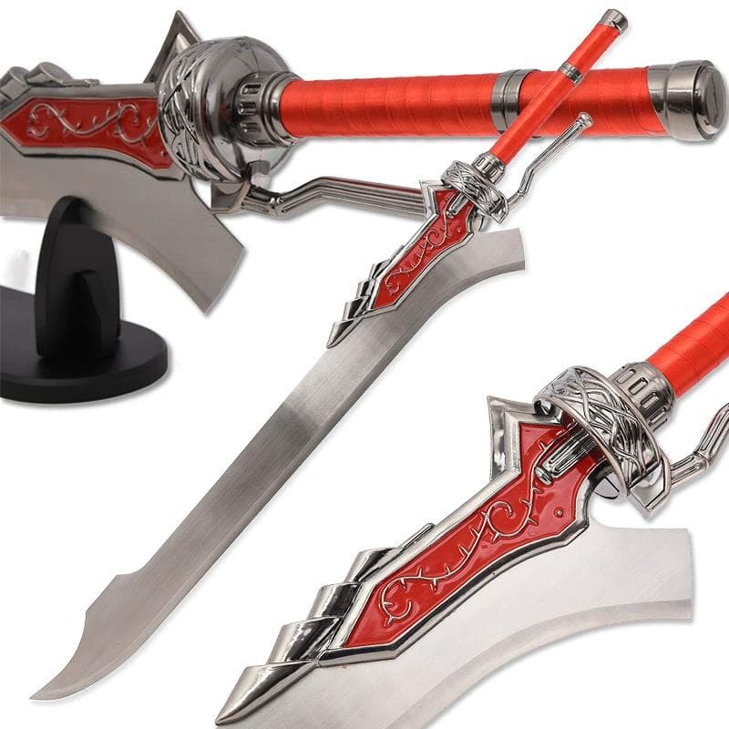 ネロの太刀緋の女帝剣 日本刀 模造刀 居合刀 武士道 武蔵 鑑賞用 手鍛造打