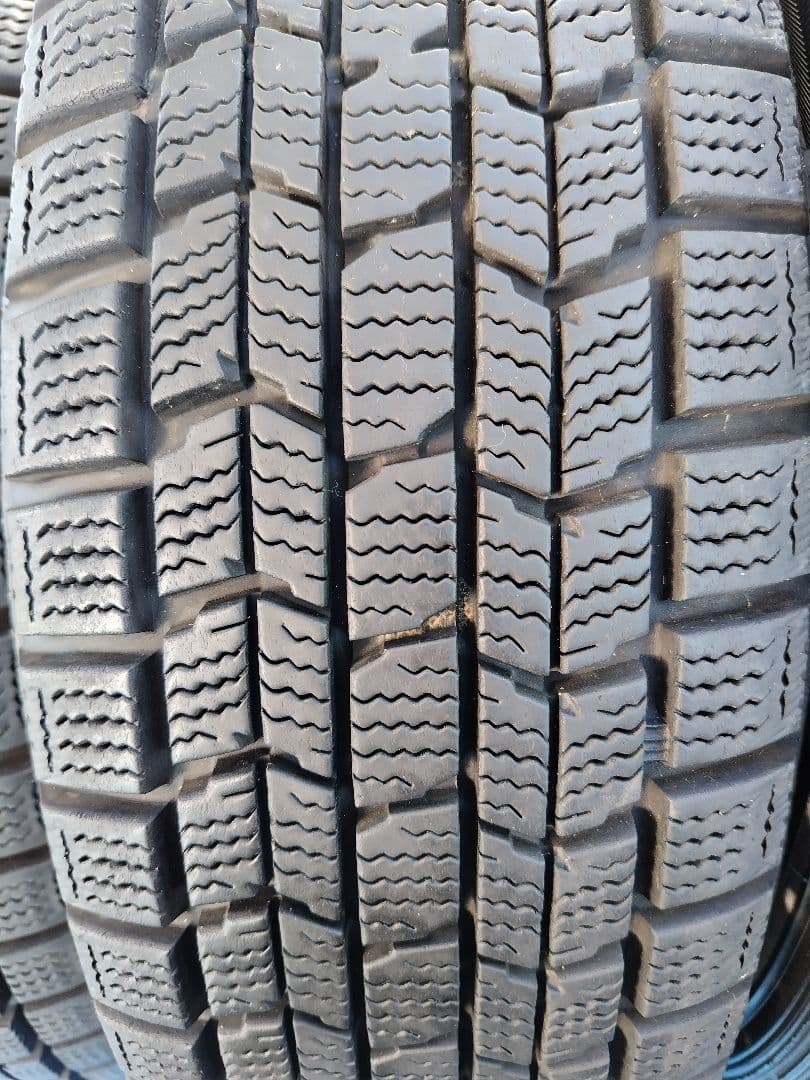 165/65R14【2/2】スタッドレスタイヤ、スチールホイール付、2本分割