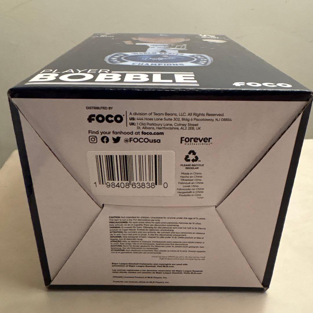 大谷翔平 ボブルヘッド 524体限定 ワールドシリーズチャンピオン バージョン