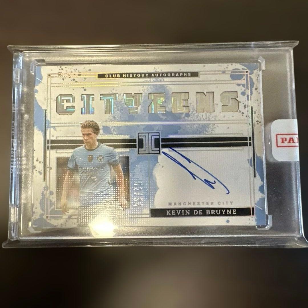 ケビン・デ・ブライネ　サインカード　マンチェスターシティ　デブライネ