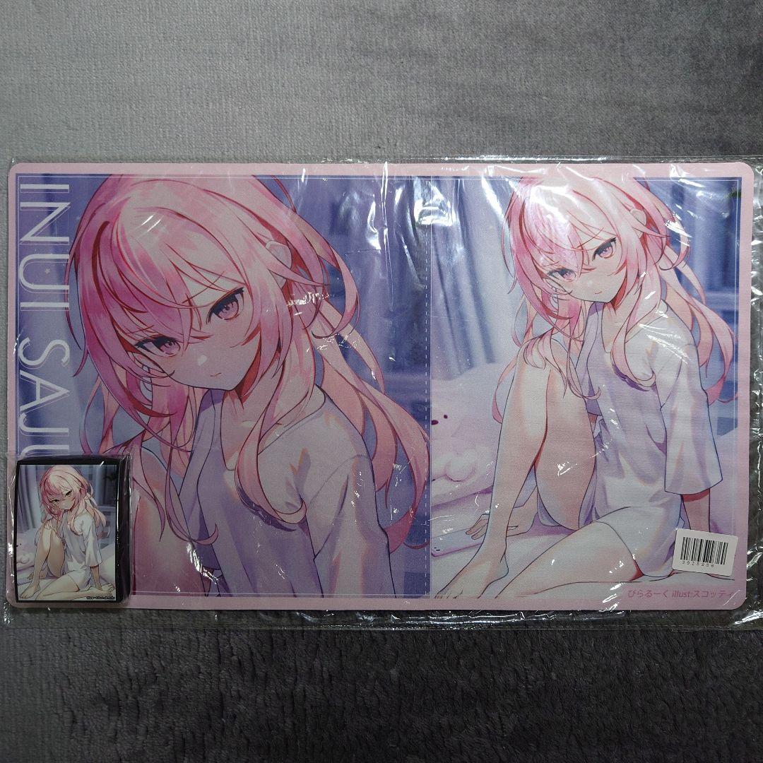 α2 着せ恋 Tシャツ&縦膝座り ジュジュ(乾 紗寿叶) スリーブ&プレイマット