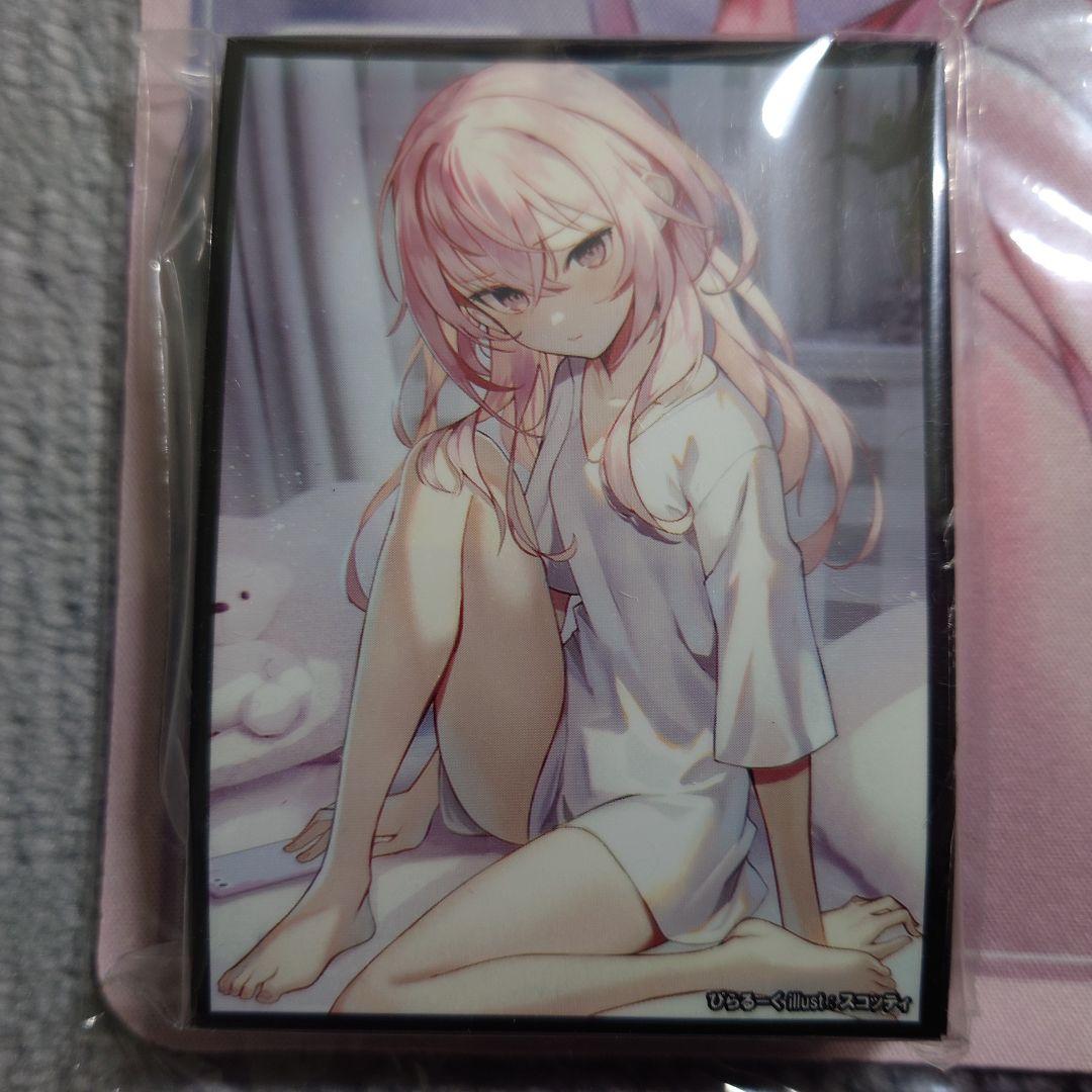 α2 着せ恋 Tシャツ&縦膝座り ジュジュ(乾 紗寿叶) スリーブ&プレイマット