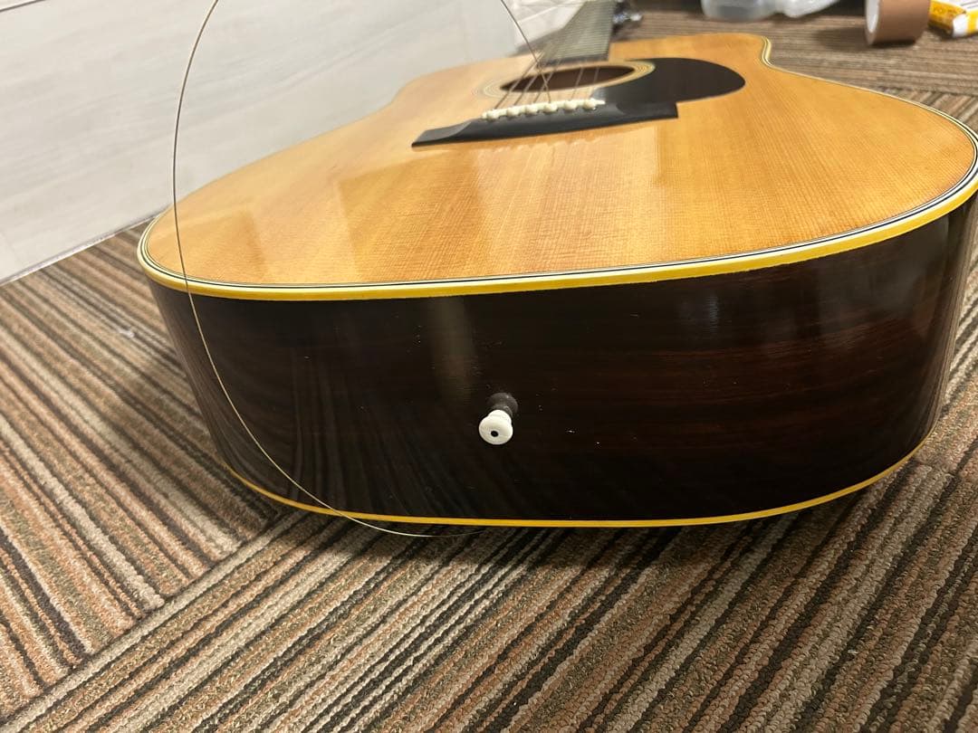 緑8233 Morris モーリス　ギター　W-20 ハードケース付