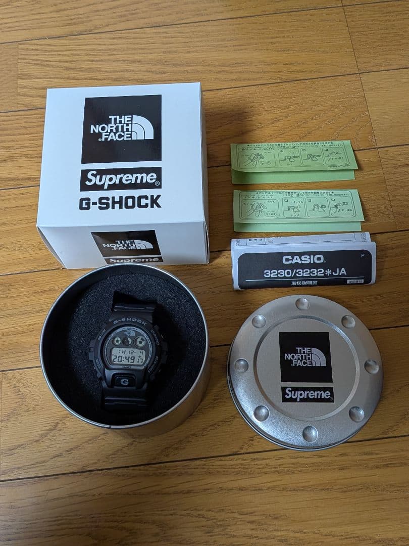 時計 G-SHOCK THE NORTH FACE x Supreme