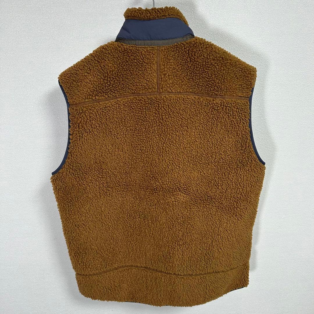 美品 L パタゴニア メンズ クラシック レトロX ベスト ボアフリース 茶