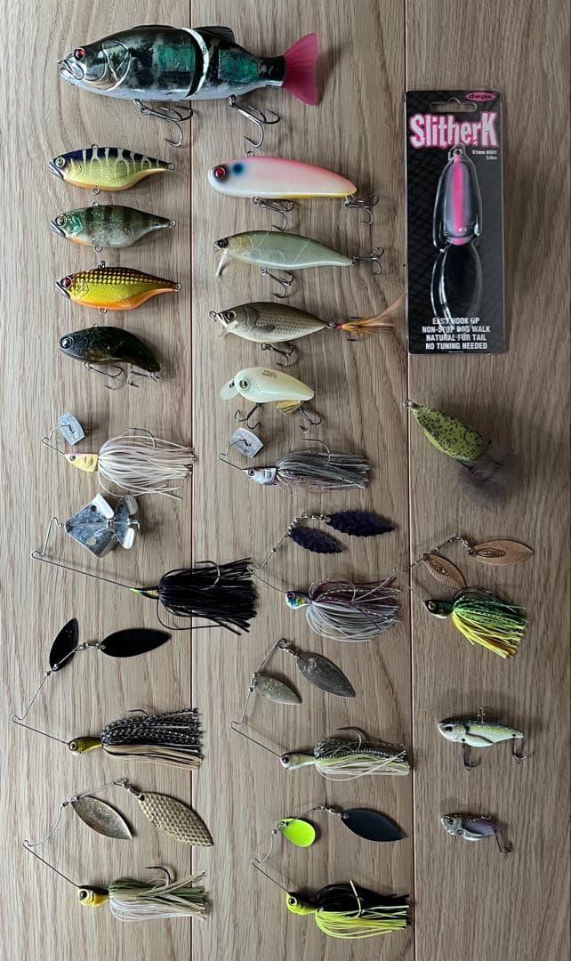 バス釣り引退　ルアーセット販売