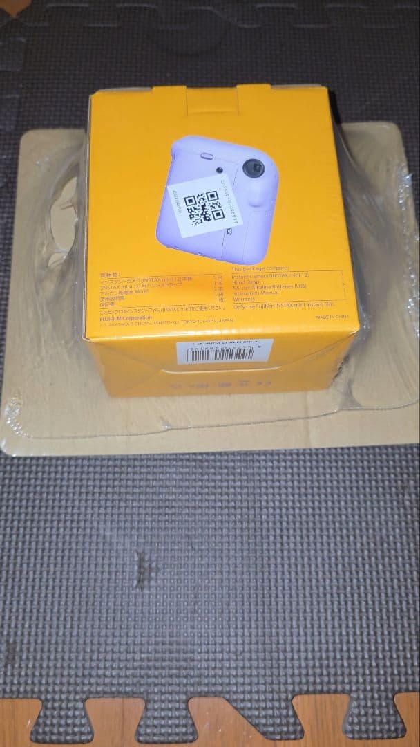 新品未使用 FUJIFILM intax mini 12チェ キ本体 ライラック