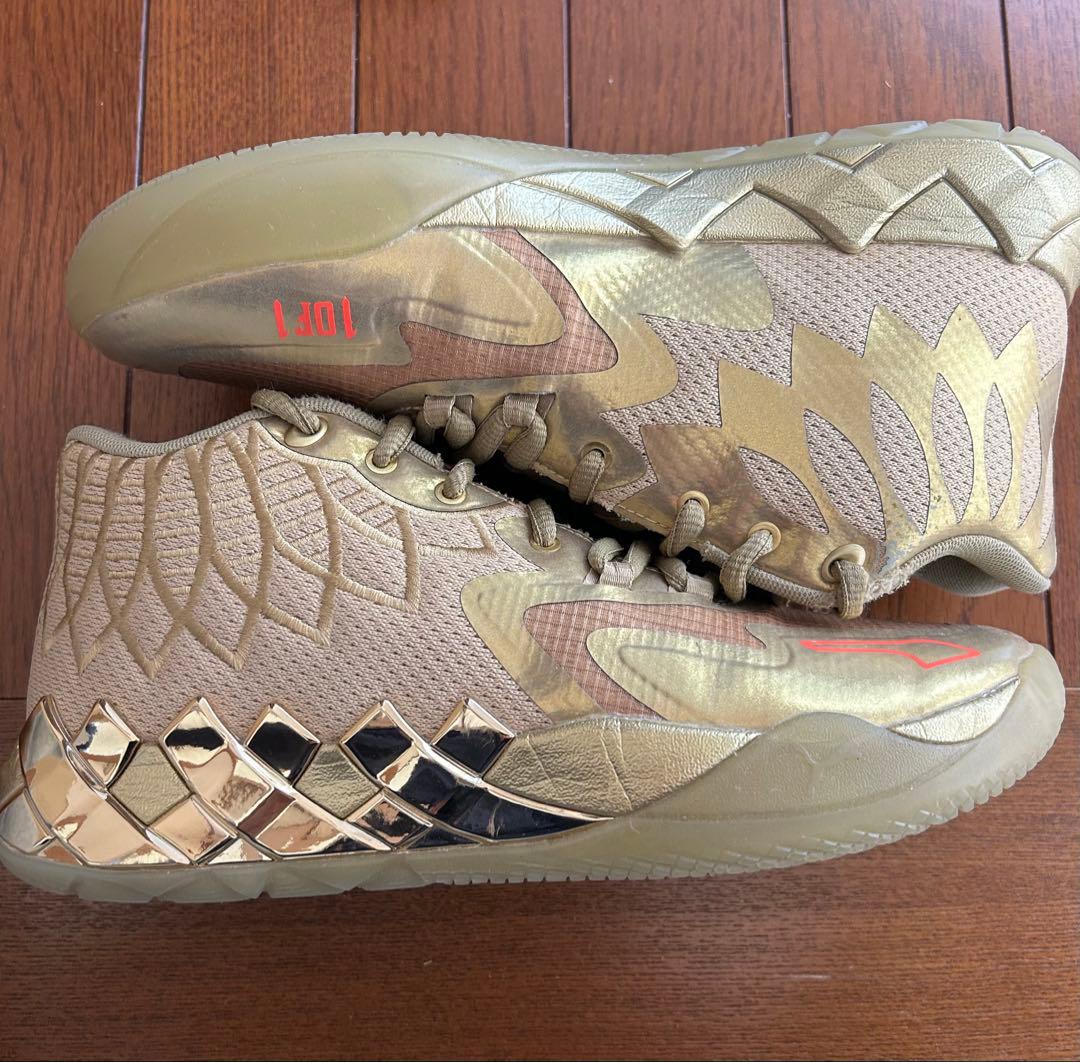 プーマ ラメロ・ボール MB.01 ロー ブラック ゴールデンチャイルド