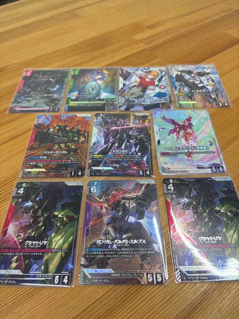 2*D様 【ガンダムカードゲーム】パラレルセット　LR+ R+ C+