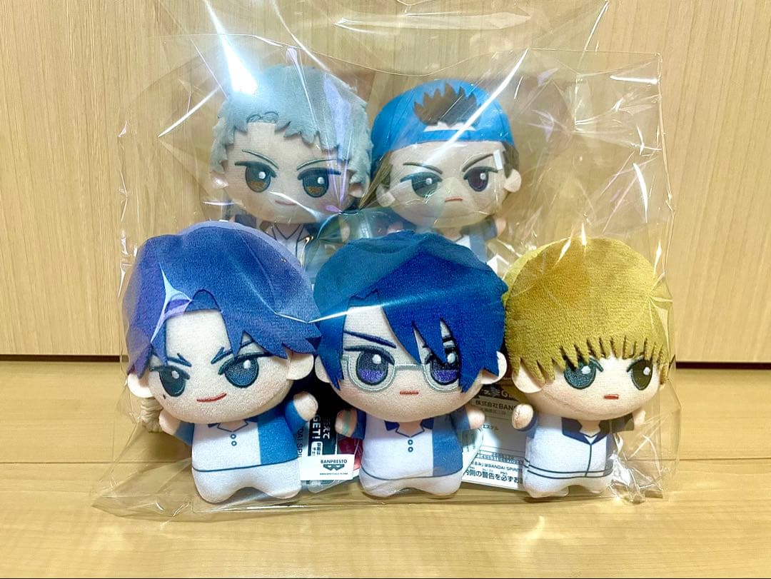 ☆美品☆テニプリ　新テニスの王子様　ちびぐるみ　氷帝セット　跡部景吾　忍足侑士