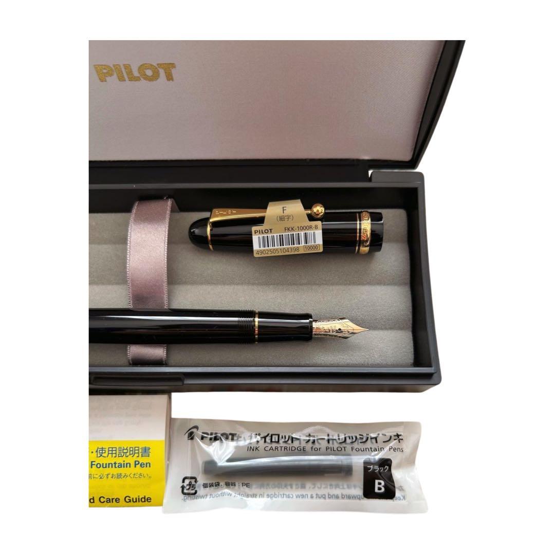 【未使用・箱付】PILOT CUSTOM 74 14K F 細字 万年筆