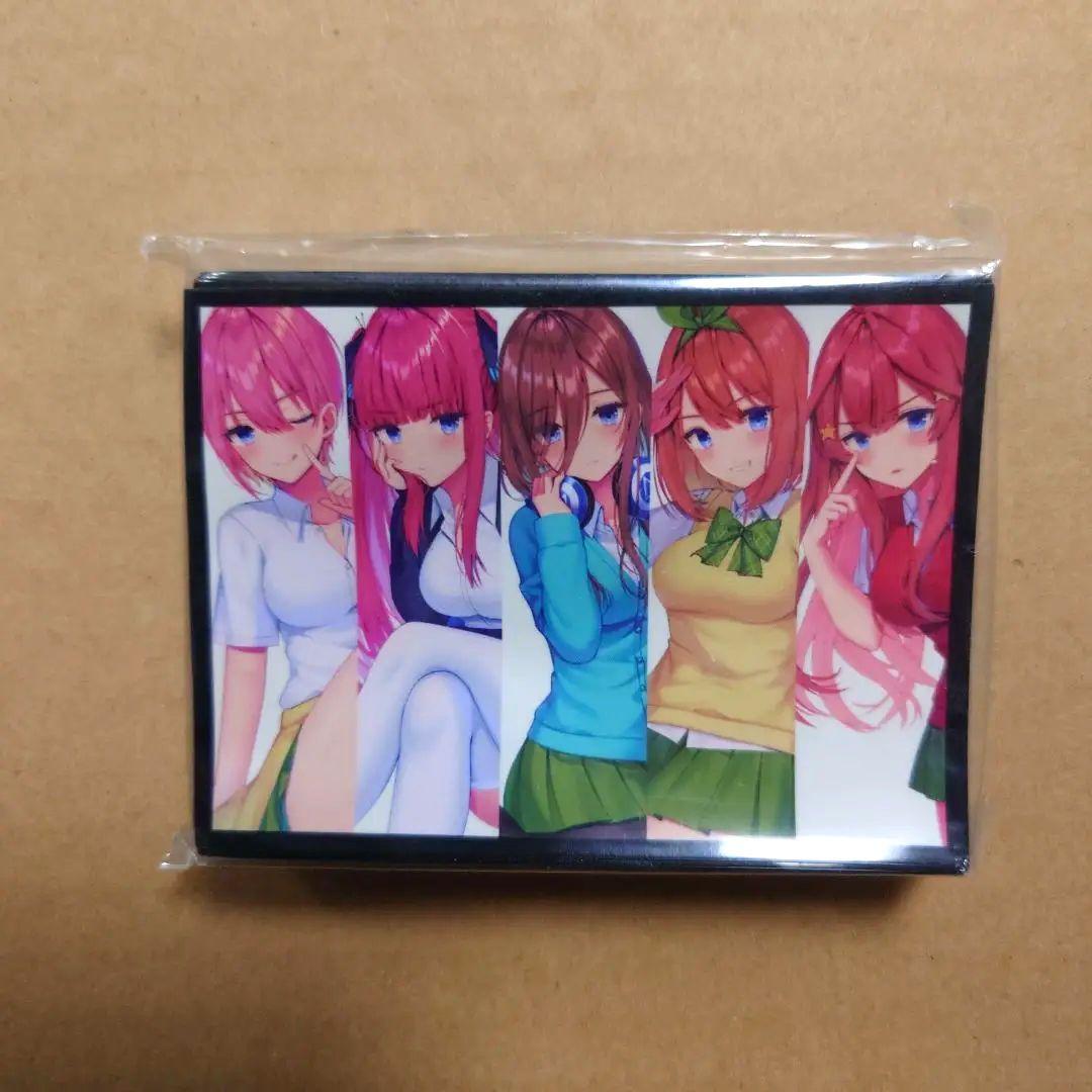 五等分の花嫁 一花 二乃 三玖 四葉 五月　全員集合　混沌の女神様　スリーブ　A