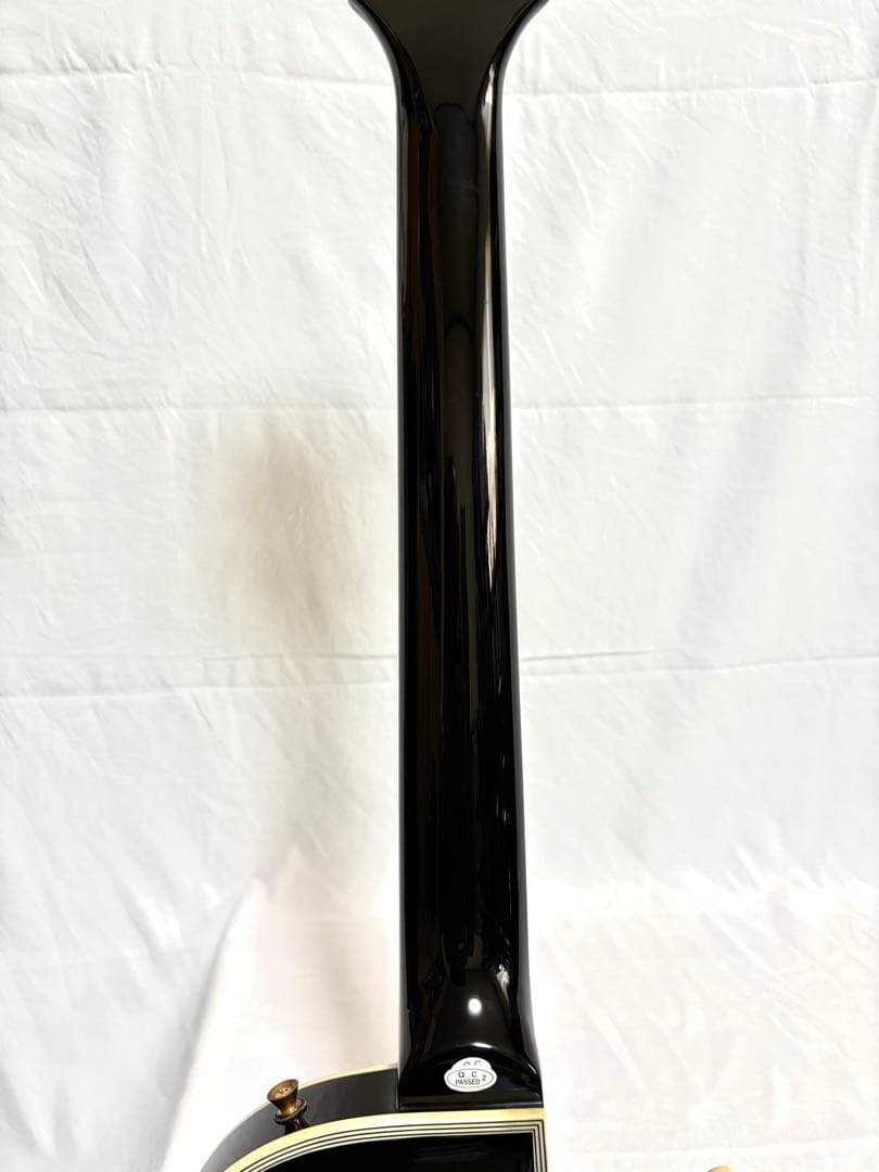 【新品弦張替済】Maison レスポール カスタム レフティー ブラック