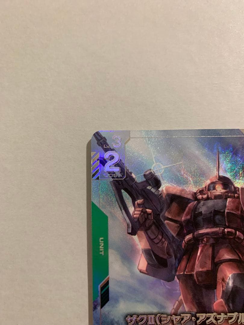 完備品クラス　ザクII(シャア・アズナブル機) β版　パラレル　R+