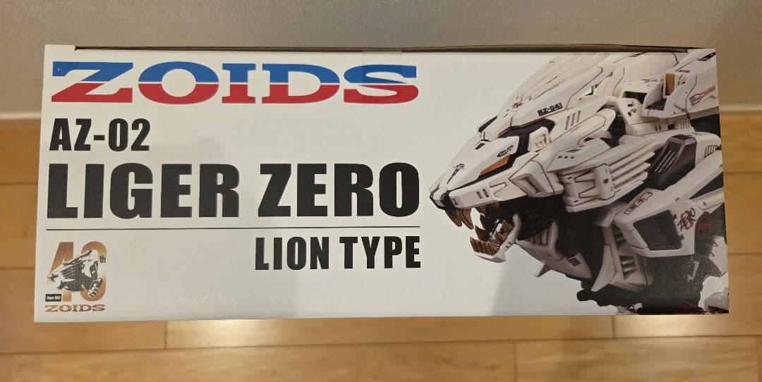 【新品】ZOIDS AZ-02 ライガーゼロ(ライオン型)40周年記念モデル