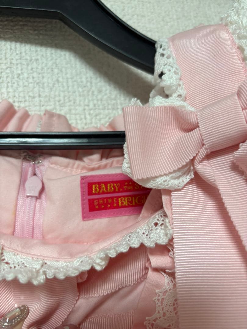 BABY♡ローブアラフランセーズピンクワンピース&ヘッドドレス