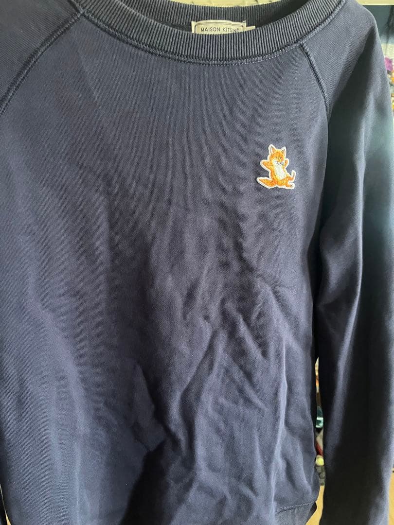 メゾンキツネ chillax fox スウェット トレーナー