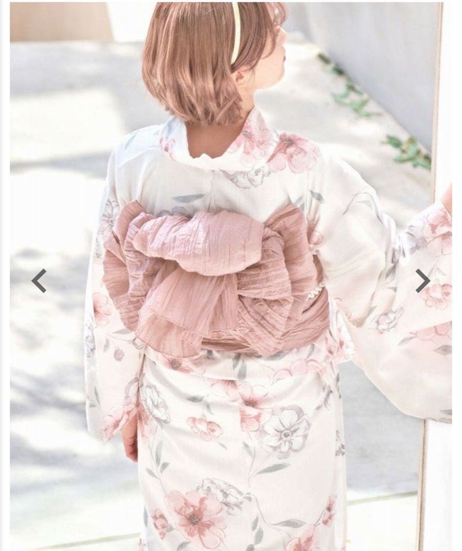 Dita 浴衣 4点セット 桜梅桃李