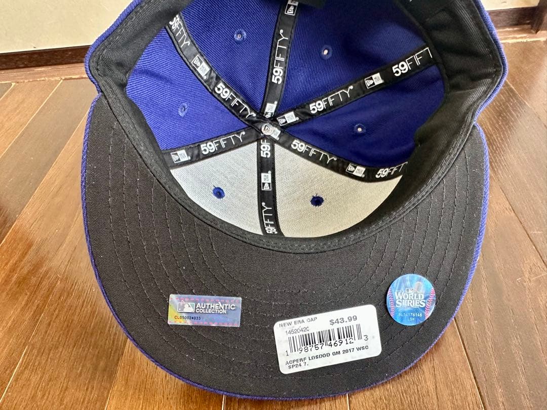 ニューエラ ドジャース 2024チャンピオン キャップ 7(55.8cm)