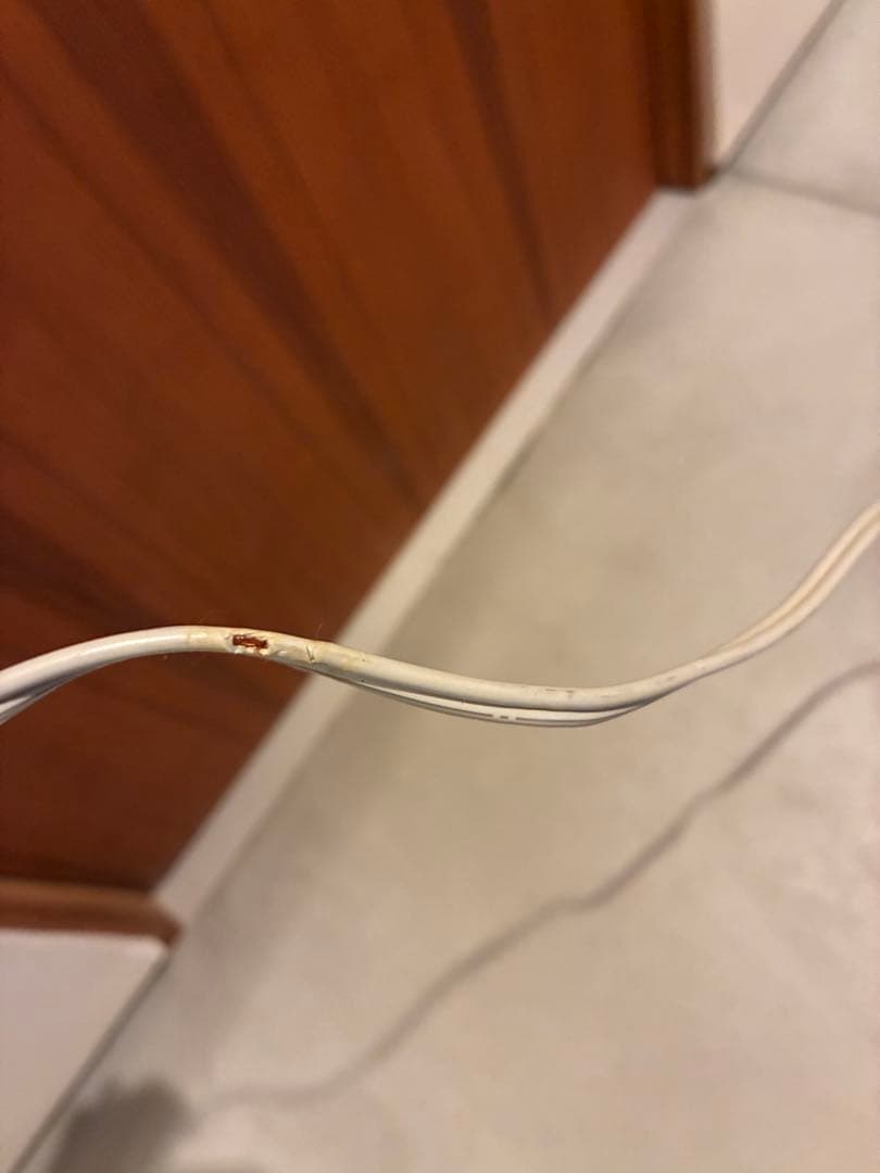 【最終お値下げ】ガラスパネル　ガスファンヒーター　ガスコード（5m）