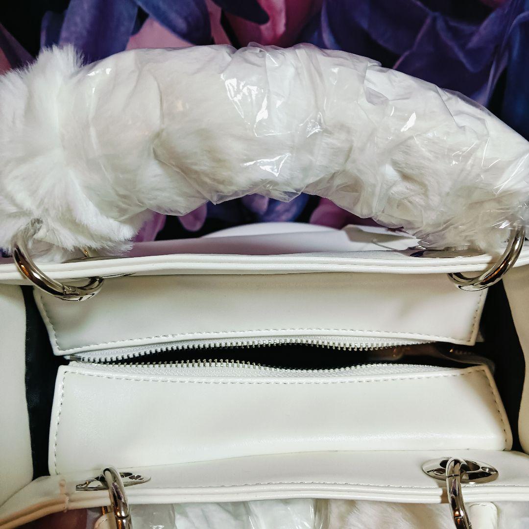 新品未使用★パーリーゲイツ マスターバニー カートバッグ フェイクファーハンドル