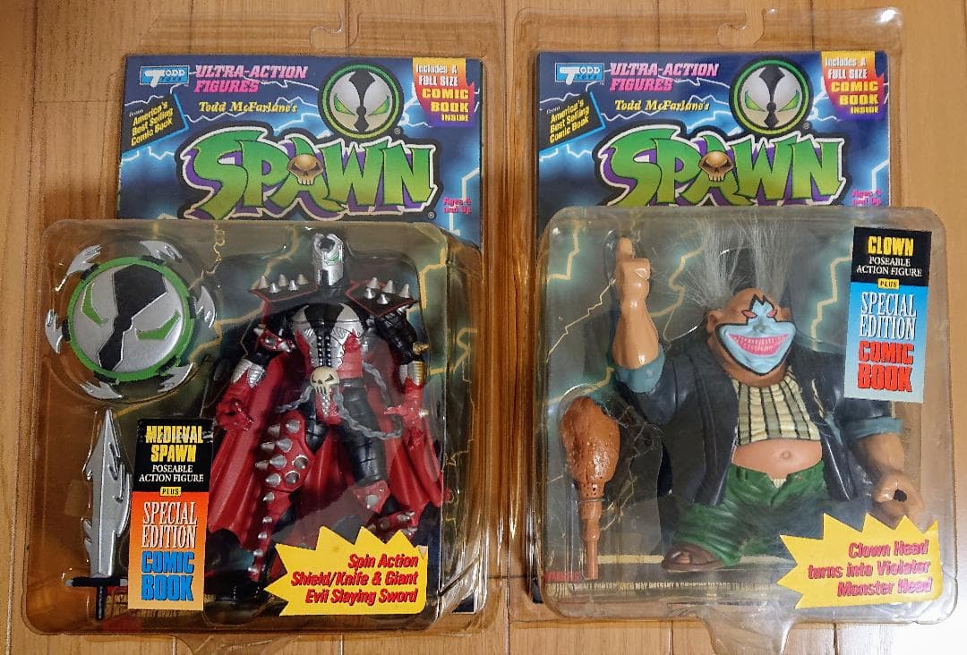 SPAWN スポーン ウルトラアクションフィギュア 10体セット【未開封】