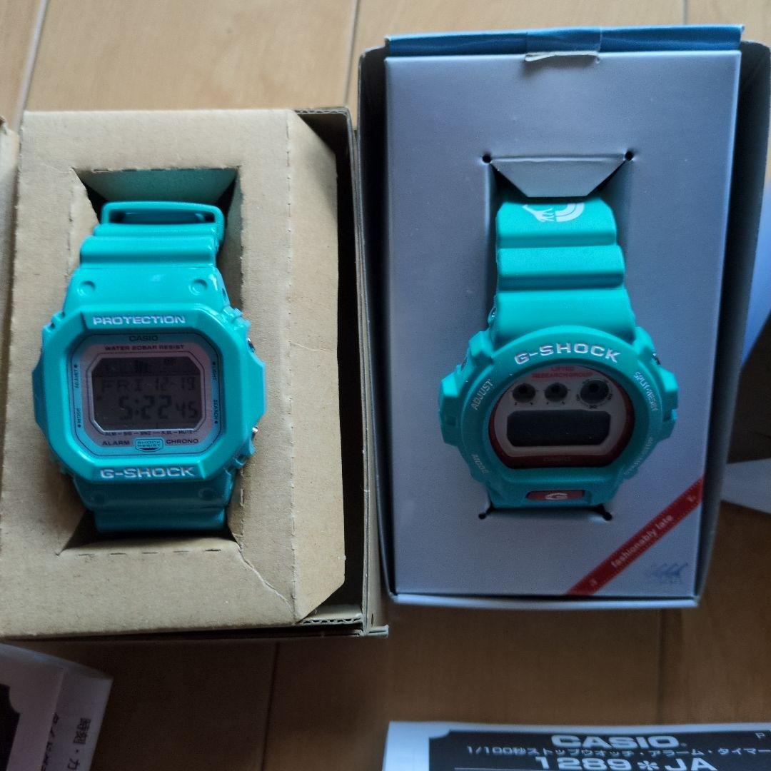 勇*い様 G-SHOCK レア　水色2本セット