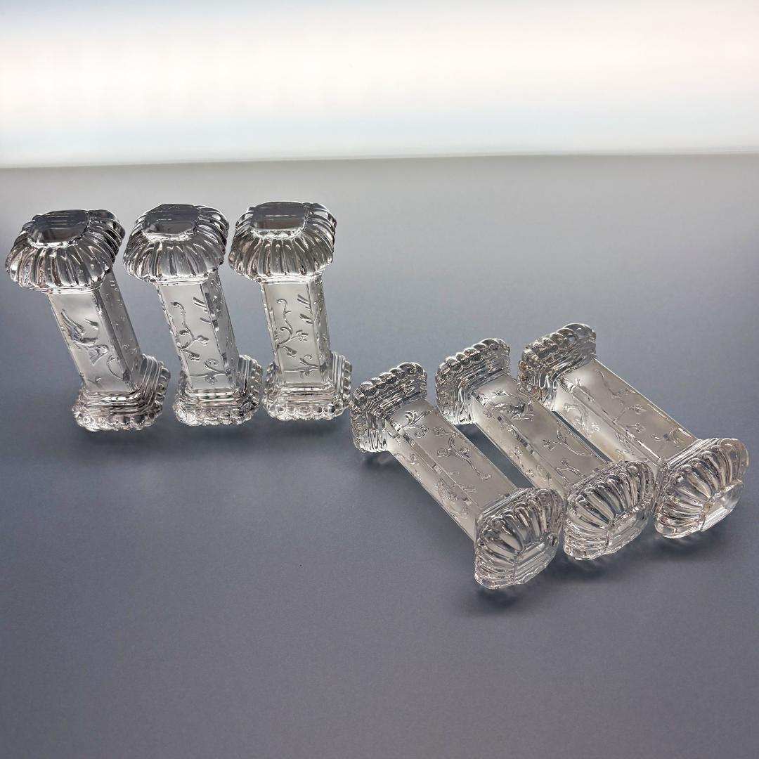 レア オールド バカラ ルネッサンス デポリ ナイフレスト 6本 セット 箸置き