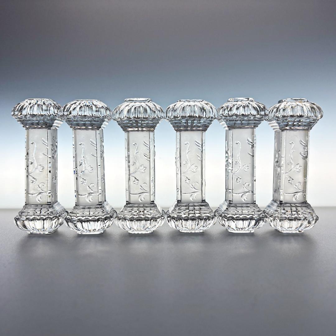 レア オールド バカラ ルネッサンス デポリ ナイフレスト 6本 セット 箸置き