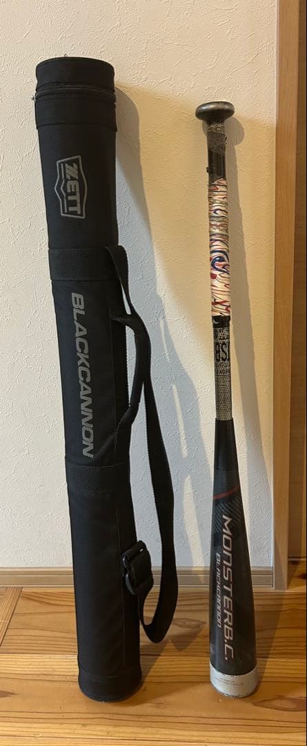 ZETT モンスターブラックキャノン 軟式少年用 80cm