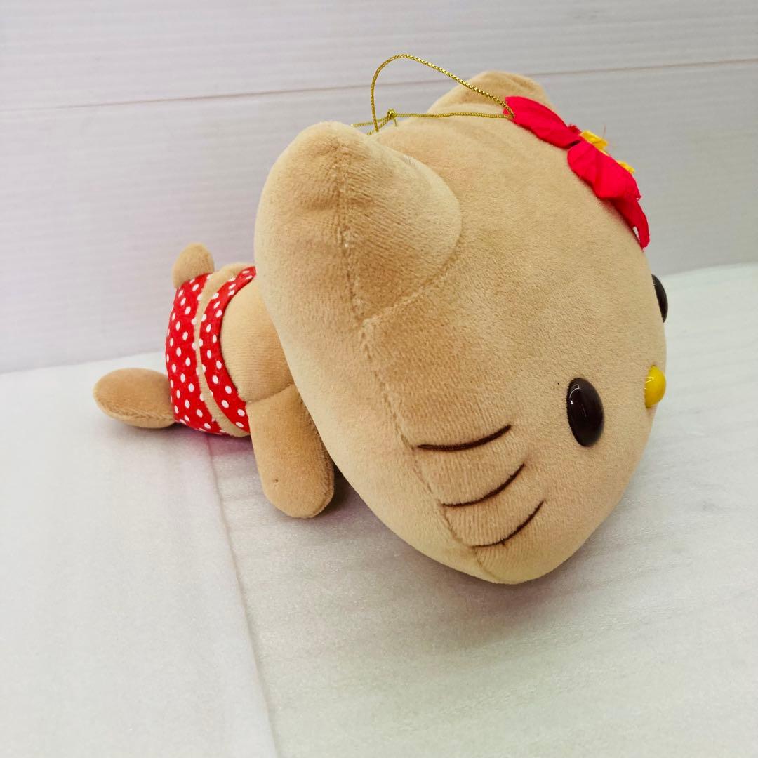 【2種セット★激レア】ハローキティ　夏こんがりビッグフェイスクッション　マイメロ