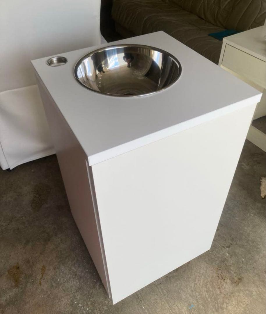 移動式簡易スピットン　洗面台