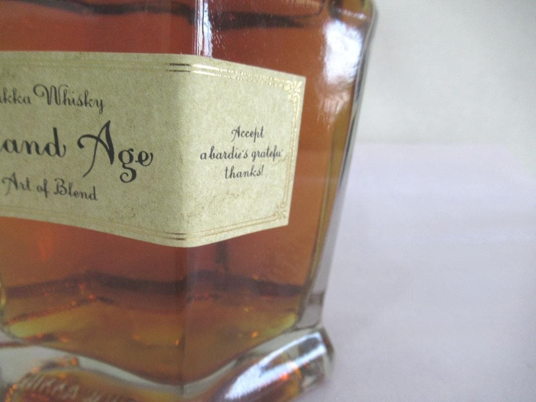 NIKKA Grand Age ニッカ グランドエイジ 660ml/45%　古酒