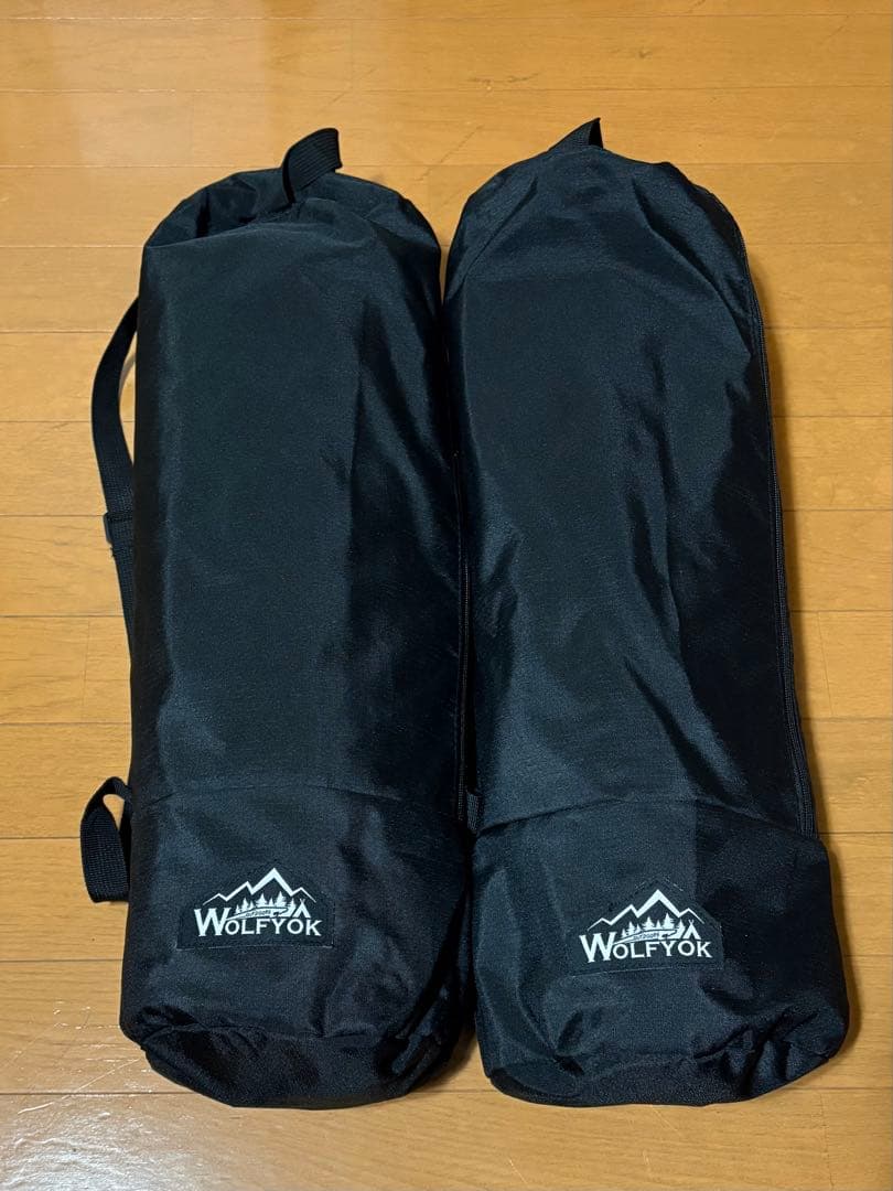 WOLFYOK OUTDOORS キャンプコット 2way 切替 2個セット